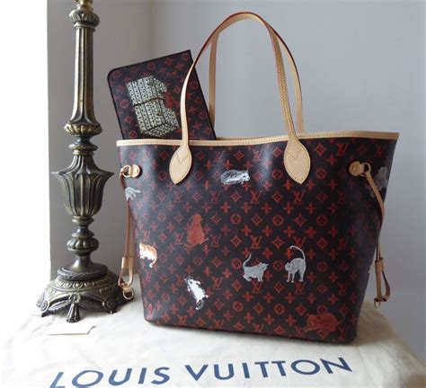 lv neverfull catogram|Neverfull limited edition.